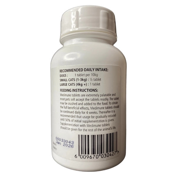 قرص 100 عددی تقویت ایمنی پرندگان مدیمون