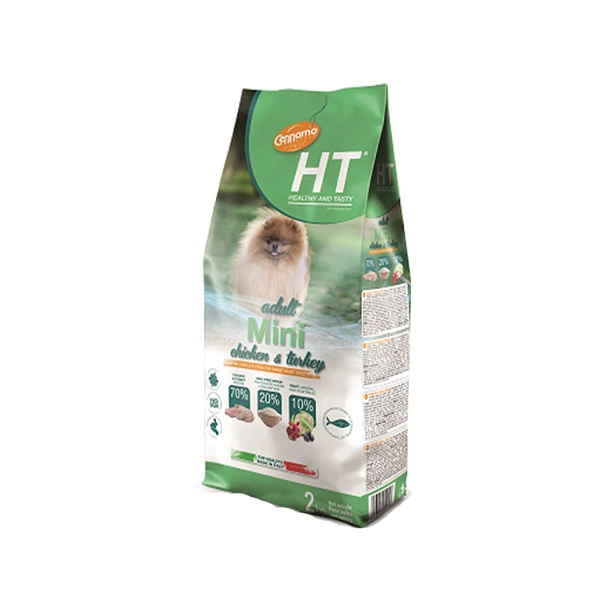  سگ بالغ نژاد کوچک مرغ و بوقلمون 2 کیلوگرم