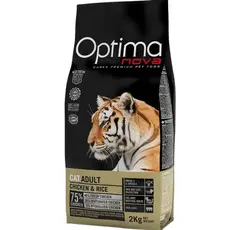 خوراک گربه بالغ اپتیمانوا طعم مرغ و برنج